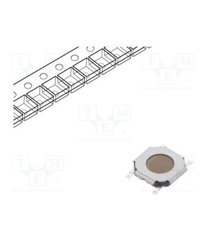 SKQGACE010 Microswitch TACT; SPST-NO; Pos: 2; 0.05A/12VDC; SMT; 2.55N; SKQG sx4SHvMRVXxPzUCVWztnWlRRdue14ocdiuIL8IOgSGs