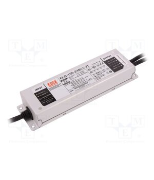 ELG-150-24B-3Y Power supply: switching; LED; 150W; 24VDC; 6.25A; 100÷305VAC; IP67 6SOqxTK1LQ4gf7flPNjVTVp_a_rSeKsvqaJHmr5wZUA