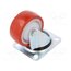 KPE-POPUB 80K1 Transport wheel; Ø: 80mm; W: 32mm; H: 105mm; torsional; 150kg; steel u6eN9T4g3n0uyOefQDIn8a3KZOquduDA7MA21KJVkBQ