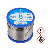 BROFIL 60 B2.1 1.5MM 1KG Tin; lead-based; Sn60Pb40; 1.5mm; 1kg; reel; 183÷190°C; Flux: SW26 Uy_e2398xVYED_Rl50ySpSwuf7A3N-tsudxu4MGIq4U