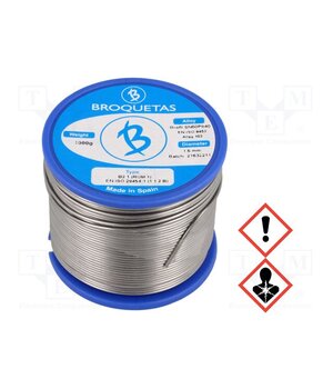 BROFIL 60 B2.1 1.5MM 1KG Tin; lead-based; Sn60Pb40; 1.5mm; 1kg; reel; 183÷190°C; Flux: SW26 Uy_e2398xVYED_Rl50ySpSwuf7A3N-tsudxu4MGIq4U