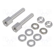 215072-2 Set of screws for D-Sub; Thread len: 14.2mm; Thread: UNC 4-40 Dk1gWWTfswbdKdi-5Bk-ObUH_tm7M4G7mGzBa4g9vyg