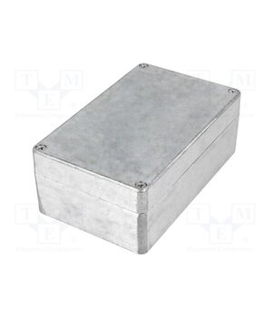 G116-IP67 Enclosure: multipurpose; X: 100mm; Y: 160mm; Z: 60mm; aluminium; IP67 JtizE5PzP-o5Qtc6S5fOQM7kFAXBAxXtKZKaI9aEG2M