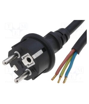 5907570033054 Cable; 3x1mm2; CEE 7/7 (E/F) plug,cables; neoprene; 1.5m; black k1QmnzRKZCxWziyVOv50r4xhCJ85P_45OkT0aBj9A2I