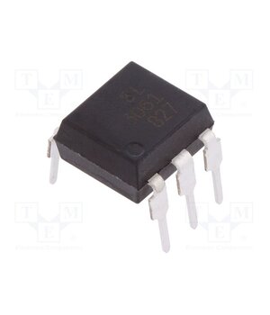 EL3061 Optotriac; 5kV; zero voltage crossing driver; DIP6; Ch: 1; EL306X mWL6r3cmu8DMDykeeJkXnQW96j4sfJa2GWIzh-TvSW4