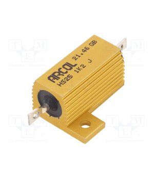 HS25 1K2 J Resistor: wire-wound; with heatsink; screw; 1.2kΩ; 25W; ±5% t7JbslgvWT4m47N9mH9DmMQNHquOUxmyKAwt-_5bnxQ