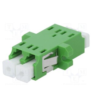 A001-LCA-DX-1118 Connector: fiber optic; socket,coupler; LCA; female; ways: 2; green ujm3PsYU5NgPNk66UdBoTzuj9EPcqB9-29O46hn79FQ