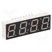 TDCR1050M Display: LED; 7-segment; 10mm; 0.39"; No.char: 4; red; 4÷6mcd; anode Dd4UfmezhzbuwmhuCGcyup9qwIboCA7TqkstRgHdvGk