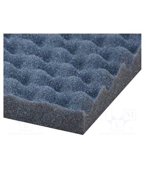 GABKA PER Sound absorbing sponge; 1000x500x30mm; perforated Z5ddsFq0OZypqDaQUcaIbqIktg5e-fUqKNAIZT4n-qE