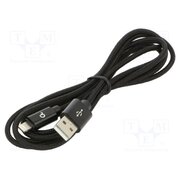 CCDB-MUSB2B-AMLM-6 Cable; USB 2.0; Apple Lightning plug,USB A plug; 1.8m; black 1UEbPKMuglOYlhK1wwUZgasoYUrU4ZV4c4VY9zmrsR8