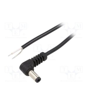 A25-TT-C050-050BK Cable; 1x0.5mm2; wires,DC 5,5/2,5 plug; angled; black; 0.5m lWLI3xB88tKyxE_c-WufvJnHn84nXLrFDKTPXeRCATk