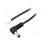A25-TT-C050-050BK Cable; 1x0.5mm2; wires,DC 5,5/2,5 plug; angled; black; 0.5m lWLI3xB88tKyxE_c-WufvJnHn84nXLrFDKTPXeRCATk