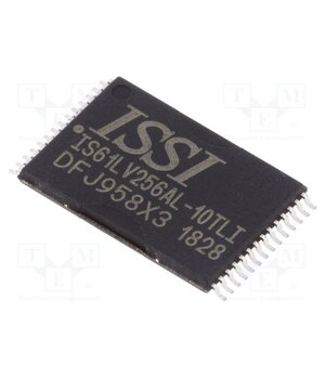 IS61LV256AL-10TLI IC: SRAM memory; 256kbSRAM; 32kx8bit; 3.3V; 10ns; TSOP28; parallel Fs_QucLFHkxEwDBhOgujXhocJZy4f-5V38wPZoelluc