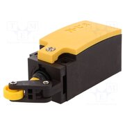 LS-02/L Limit switch; lever R 20mm, plastic roller Ø13mm; NC x2; 6A xeYd2wgVMSuCAa_CNCxJsOhR19E6pF1qOpYGeh3_8PY