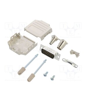 L17DPPK15-M+L717SDA15P Connector: D-Sub; PIN: 15; male; straight; soldering; for cable 3SbUWRxpk260I7LDMEJHuu6XGcSzTZcbKuCEN7fdgYw
