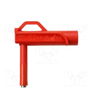 AWMG 7858 NI / 6.6 / RT Measuring tip; 4A; red; Tip diameter: 6.6mm; 3mΩ C73pWSgqTCt0k3spjAr6B6D1fbPbBZW554NeIpNlSfM