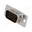09561005604 Connector: D-Sub HD; PIN: 15; plug; male; for cable; straight t4_ep_t6D1Zn2dXXWgOTSe7ej6YuFpE3RsiJfu3UCAc