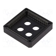 PLCC 84 Socket: integrated circuits; PLCC84; THT; phosphor bronze; tinned KpJOZl_iHgEV1GNNdq3SZ4VBd5783nGj2bfqx3d2608