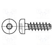 3205123 Screw; for plastic; 1.8x6; Head: cheese head; Torx® PLUS; 6IP; zinc 0bwAhe4SJkevr65RPhHwe8l9ksV-jmpaTr5MohqwOG8