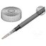 C128 PE Wire: microphone cable; 2x0.35mm2; black; OFC; -30÷75°C; double Qcw6sj9dNwpITLhDLqOhTeDBs_LxV9PnPxA9zZKVbKg