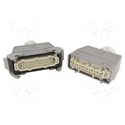 87848110034 Connector: HDC; male + female; 16A; 500V; Han Kit; PIN: 24; 24+PE Bnx45yIrZ6eeFX4UbJM0N74nxbqd75zcwo98r8xxreM