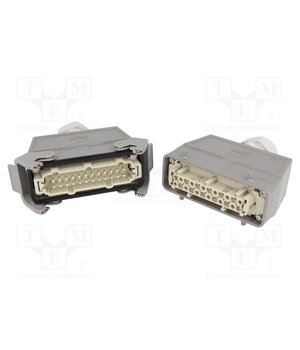 87848110034 Connector: HDC; male + female; 16A; 500V; Han Kit; PIN: 24; 24+PE Bnx45yIrZ6eeFX4UbJM0N74nxbqd75zcwo98r8xxreM