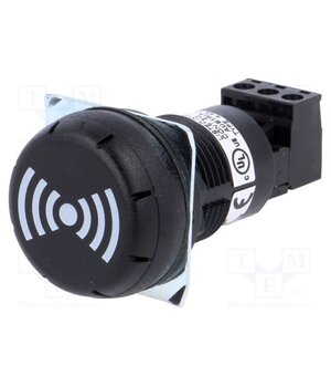 812510405 Signaller: sound; buzzer; 24VDC; 24VAC; ESV; IP65; black; on panel 0qANljiwAn9_LJMKVIwu61gPDrs0-cmId1gwSM_Utlg
