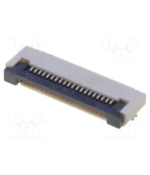 PCA-6G-20-HL-3 Connector: FFC/FPC; SMT; 0.4A; 100V; PIN: 20; 0.5mm; horizontal; 30mΩ F2SviJM9SpMt_90JOgjKunyLQuUZSi4A6vVOGdOtyAc