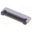 PCA-6G-20-HL-3 Connector: FFC/FPC; SMT; 0.4A; 100V; PIN: 20; 0.5mm; horizontal; 30mΩ F2SviJM9SpMt_90JOgjKunyLQuUZSi4A6vVOGdOtyAc
