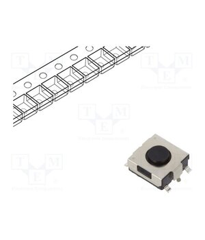 SKHMQKE010 Microswitch TACT; SPST; Pos: 2; 0.05A/12VDC; SMT; 1N; 6.5x6.2x2.6mm EhRTdkb0NcKBsmk-paYSqH2AzjGdGBAiacFE7hTLiws