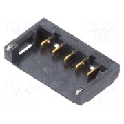 12SH-A4-05-GS-SMT-BK Connector: wire-board; socket; male; PIN: 5; 2A; 50V; vertical; SMT MACfjk7K03LFD9IXtGawkUtVJUrDGW6bnHi0FE_HIqw