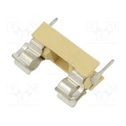 503400 Fuse holder; THT; 5x20mm; -30÷85°C; 6.3A; thermoplastic; yellow M7HmWifWzbozSlszOnKwCK67LylkAZIcW9wP4wv_n3Q