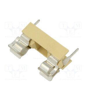 503400 Fuse holder; THT; 5x20mm; -30÷85°C; 6.3A; thermoplastic; yellow M7HmWifWzbozSlszOnKwCK67LylkAZIcW9wP4wv_n3Q