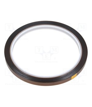 051-0007 Tape: high temperature resistant; Thk: 0.07mm; 50%; amber; W: 6mm U-ycPh4uvq6BP9UKM-pI6AzJxUoYdsQoZpUysgr3Niw