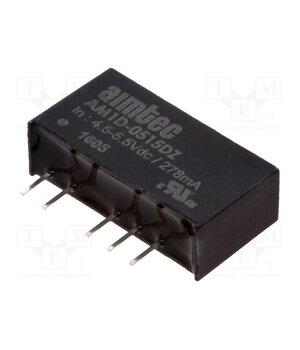 AM1D-0515DZ Converter: DC/DC; 1W; Uin: 4.5÷5.5VDC; Uout: 15VDC; Uout2: -15VDC e7Rumbui0FZ96wwoSqEG-1j-HBR5OKlTzgzrzs7gifU