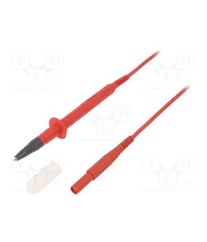 SPL 7318 NI / 1 / 100 / RT Test lead; 16A; probe tip,banana plug 4mm; Len: 1m; black fPVe4sd7cMOa2ArPeIqtG6WrhWQZIc68QBvJ8ciPocs