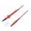 SPL 7318 NI / 1 / 100 / RT Test lead; 16A; probe tip,banana plug 4mm; Len: 1m; black fPVe4sd7cMOa2ArPeIqtG6WrhWQZIc68QBvJ8ciPocs