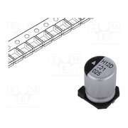 AEH0810101M025R Capacitor: electrolytic; SMD; 100uF; 25VDC; Ø8x10.5mm; 2000h; AEH vLzeqoniQJ3MBRLAcJkKSJXEc_cvY-G46wBpn-g_qdE