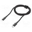 CATLGD-01 Cable; USB 2.0; Apple Lightning plug,USB C plug; 1m; black; 20W c5H1FXmDp9St4bMXF2wT55E5m9jY3D_6moWua0wkbyw