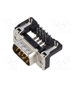 09651627812 Connector: D-Sub; PIN: 9; socket; male; on PCBs; angled 90°; THT nSg-wjmX6KXwQkl6z6kTB6tBMt5vZ16yYxas3gNsA6k