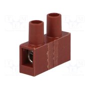 BM 93FS1 Connector: terminal block; 400V; with wire protector; brown; 4mm2 b0Mq0xkKLlGLKa76__OB__ZEQMjoMDF3Y13R1bgfgA4