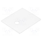 AOS 3 P 2 Heat transfer pad: ceramic; TO3P; L: 20mm; W: 23mm; Thk: 1mm; 25W/mK cOG_a2s15tM-j46XOqJuFR7bvgup6ZEcH1efBVCshuI