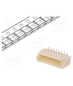 BM08B-SRSS-TB (LF)(SN) Connector: wire-board; socket; male; 1A; 50V; PIN: 8; SMT; 1mm; 1x8 iG1ydCq0kpOX6SGxuZCvYFyqkciwVlL3X5oJY_mgBNk