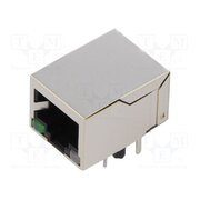 MTJ-88TX1-FSD-LV Connector: RJ45; socket; PIN: 8; shielded,with LED; 8p8c; THT q2iMIFzBQiZIns5dpEMdZ1XOjUtMjize8ERegEZ9NNc