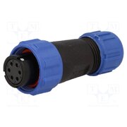 SP1310/S6I-N Connector: circular; plug; female; PIN: 6; IP68; SP13; 4÷6.5mm; 5A sSdovJh4XgP7kKsdRO2mcUFUpMxE0bZVj7dw_hlIu18