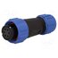 SP1310/S6I-N Connector: circular; plug; female; PIN: 6; IP68; SP13; 4÷6.5mm; 5A sSdovJh4XgP7kKsdRO2mcUFUpMxE0bZVj7dw_hlIu18