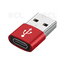 ADAPTER OTG USB A 2.0 (M) <-> USB C type (F),  red CPEK018R+1.jpg
