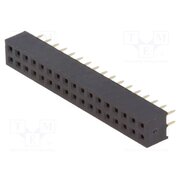 DS1026-05-2*17S8BV Connector: pin strips; socket; female; PIN: 34; straight; THT; 2mm YIU5tSavKcynLX3hXTNcRw3geNsRjqB-ZyGHODpnoYg