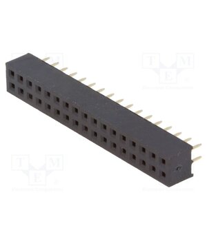 DS1026-05-2*17S8BV Connector: pin strips; socket; female; PIN: 34; straight; THT; 2mm YIU5tSavKcynLX3hXTNcRw3geNsRjqB-ZyGHODpnoYg