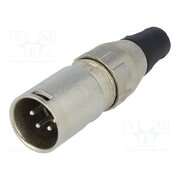 701-0400 Connector: XLR; plug; male; 10A; 50V; PIN: 4; straight; for cable kmm9Idl5gf7J8pRfHyLMgaNnic1x22ow-WDNvqADiTM